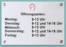 Öffnungszeiten